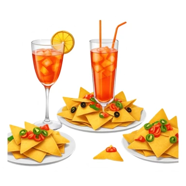 Aperol Spritz and Nachos sticker