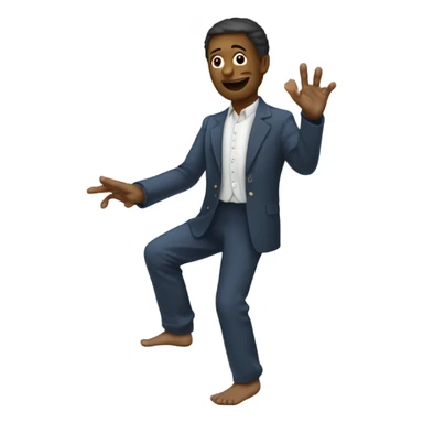 Doigt tendu vers la droite sticker