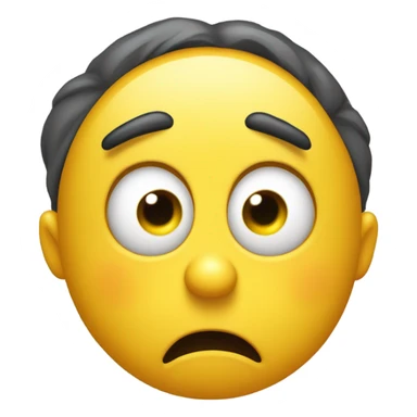very sad face emoji sticker