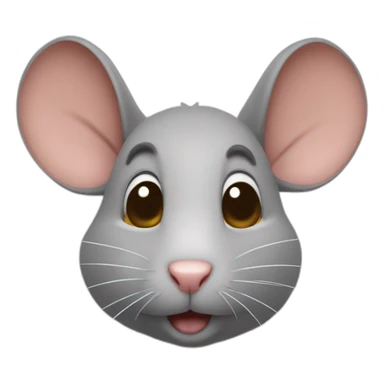 un rat qui tien un panneau abonné vous sticker