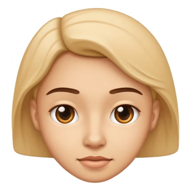 This emoji but 3d, in diferent perspective: 👤 sticker