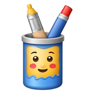 artist paint tube  sticker