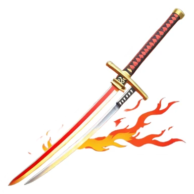 Rengoku katana sticker