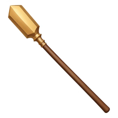 A wand that says supercalifragilisticexpialidocious sticker