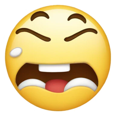 cute and simple happy sad angry surprise face sticker