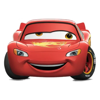 Flash mcqueen sticker