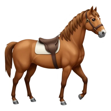 Caballo parado  sticker