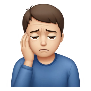 Face palm with a attitude  sticker