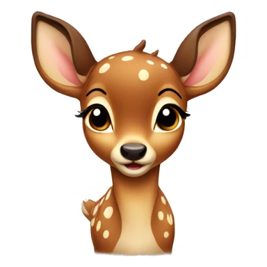 Bambi deer cute sticker