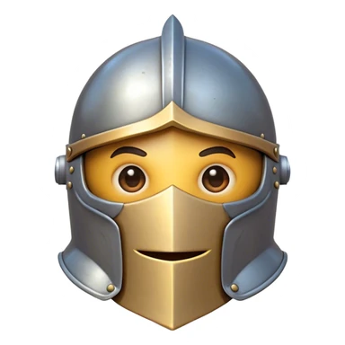 Clash of Clans aesthetic Comical Knight Portrait Emoji, Head tilted dramatically with an exaggerated, fun expression and wide, comically expressive eyes behind a quirky open helm, featuring a sturdy, cartoonish armored build with playful detailing and natural skin tone, Simplified yet hilariously expressive features, highly detailed, glowing with a slightly sassy metallic glow, high shine, dramatic yet playful, stylized with an air of cheeky medieval mischief, soft glowing outline, capturing the essence of a meme-worthy knight who brings lighthearted fun to epic battles! sticker