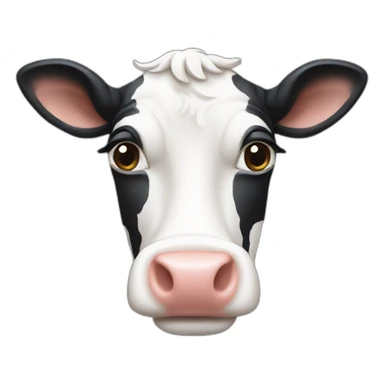 Vache holstein sticker