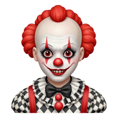 Clown horreur sticker