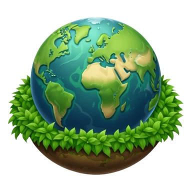 earth lawn sticker