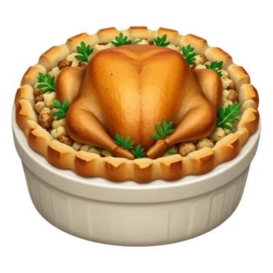 thanksgiving stuffing sticker