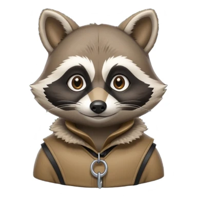 burglar raccoon portrait, head and shoulders only, key hanging on collar, stealthy look, nighttime thief vibe, 3D cartoon, mobile game icon style, clean background, no text, no watermark
 sticker