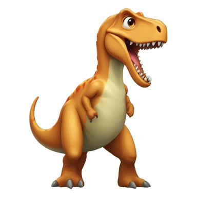 Dinosaurio montando un delfín  sticker