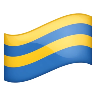 Uma bandeira de país tipo da Ucrânia mais em vez da cor azul vc coloca a cor preta onde fica o azul preto sem a cor azul na bandeira sticker