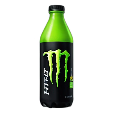 Monster Energy Drink bottle sticker