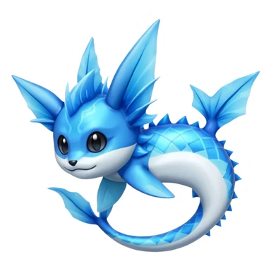 Luxio-Vaporeon-Dewott-fusion sticker