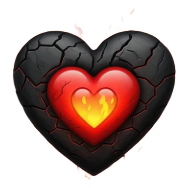 Black and red heart on fires, these are awesome can I get some option that are similar. The difference would be taking out the flame symbol in the middle  sticker