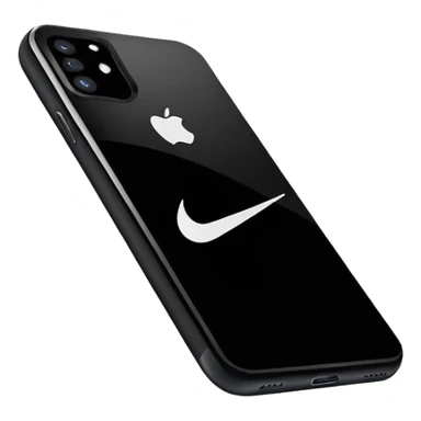 Quiero uno iPhone como el iPhone pero como las marca Nike sticker