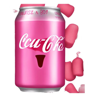 pink diet coke sticker