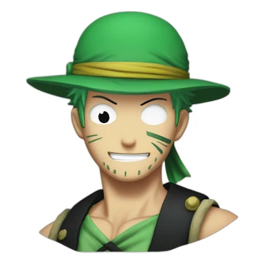 One piece Zoro sticker