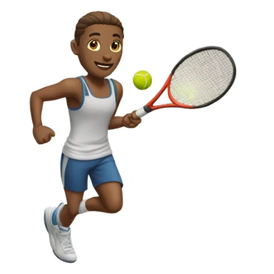 Et jogando tênis de campo sticker