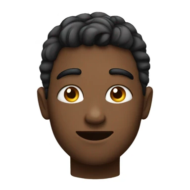 eyebrow raised and rubbing hands together with a sideye sticker