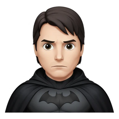christian bale batman sticker