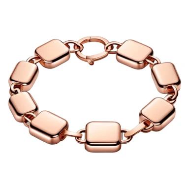 Rose gold poubelle bracelet sticker