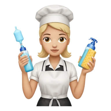 Mum chores accessories sticker