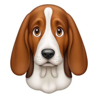 Basset hound sticker