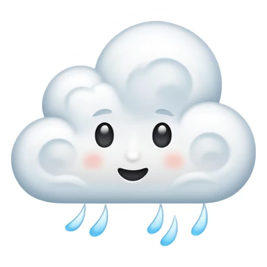 faceless cloud sticker