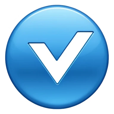 Instagram blue tick emoji sticker