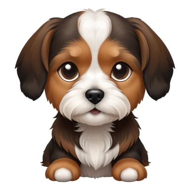 Dachshund and shih tzu mix  sticker