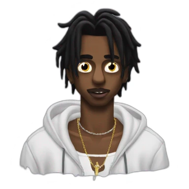 Playboi carti vampire sticker