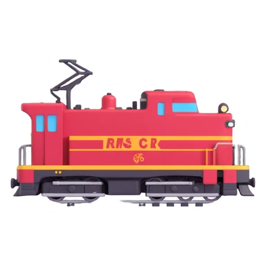 Pennsylvania railroad electric locomotive sticker