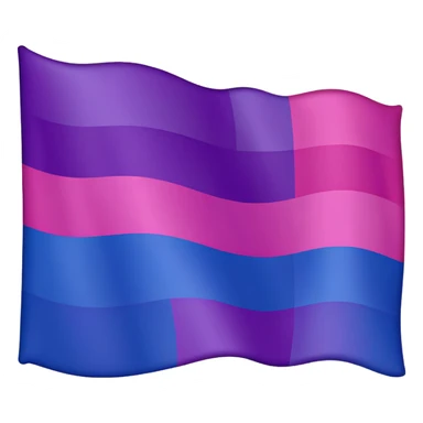 a half bisexual half lesbian flag sticker