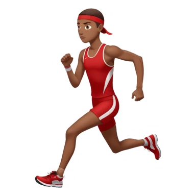make a tall runner in red sticker