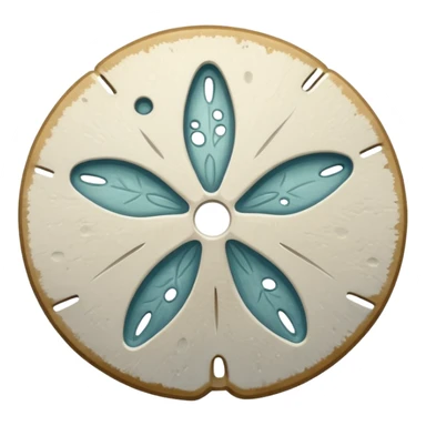 Sand dollar  sticker