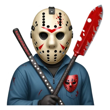 Jason Voorhees sticker