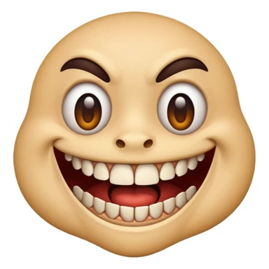 Funny+horror emoji sticker