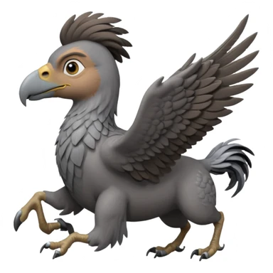 harry potter riding buckbeak sticker