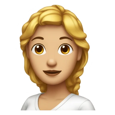 Une femme enceinte  sticker