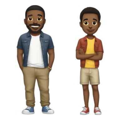 bigflo et oli sticker