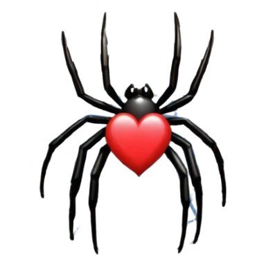 Make the I love u using spider web emoji 

 sticker