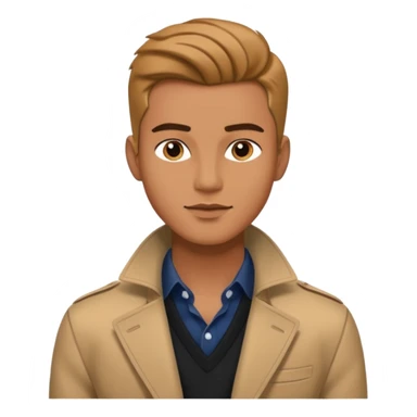 male fashion model sticker