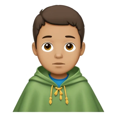 Craig of the creek green poncho  sticker