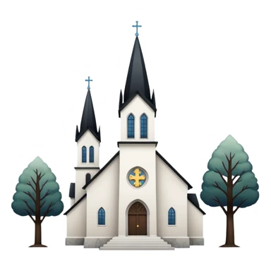 finnish church sticker